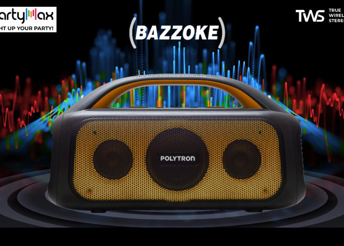 Polytron Boombox Party Speaker Portable Suara Menggelegar Tidak Perlu Sewa Sound System Mahal