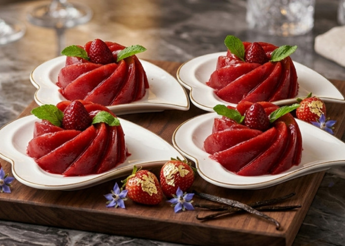 Dessert Untuk Buka Puasa Ramadhan, Resep Strawberry Delight Tanpa Gelatin, Ide Segar Sajian Manis dan Praktis 