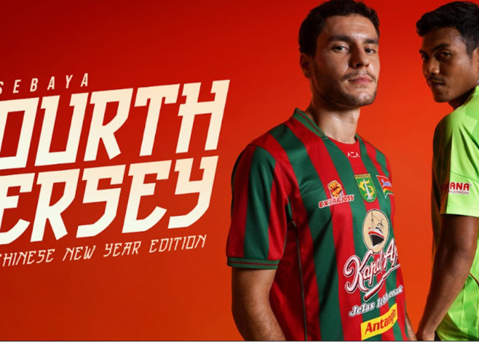 Persebaya Resmi Punya Jersey Keempat, Bertema Imlek Siap Dipakai Tanding di Super League