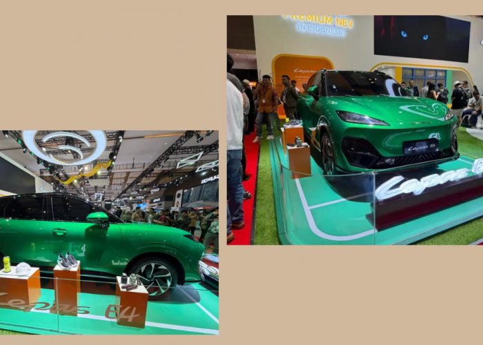 LEPAS E4 Resmi Meluncur di IIMS 2026, SUV Listrik Premium dengan DNA Leopard yang Futuristis