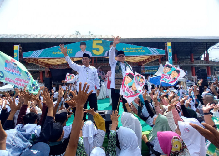 Paslon Yakin Siap Menang: Kota Tasikmalaya Maju dan Sejahtera dengan Nomor 5, Rakyat Senang!