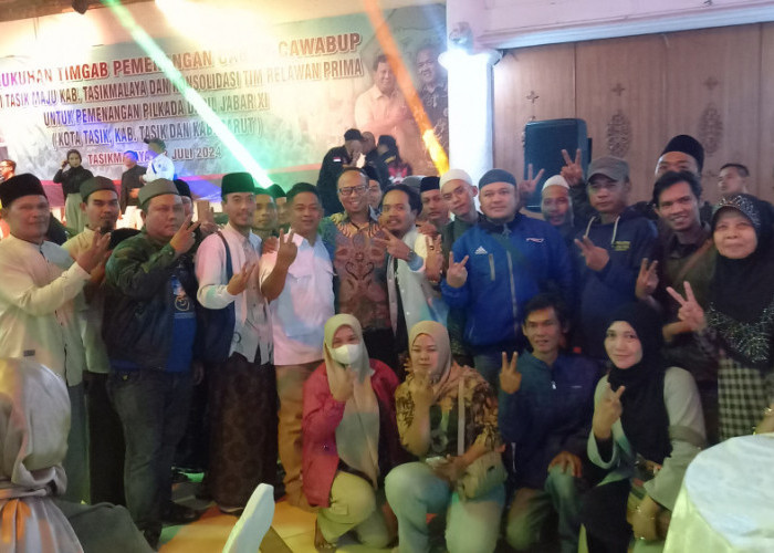 Relawan Viman Alfarizi Ramadhan Dipanaskan, Fokus Pemenangan di Pilkada 2024 Kota Tasikmalaya