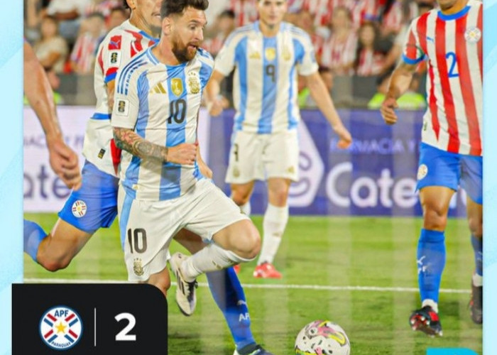 Argentina VS Uruguay 1-2, Messi Gagal Cetak Gol Tambahan untuk Argentina