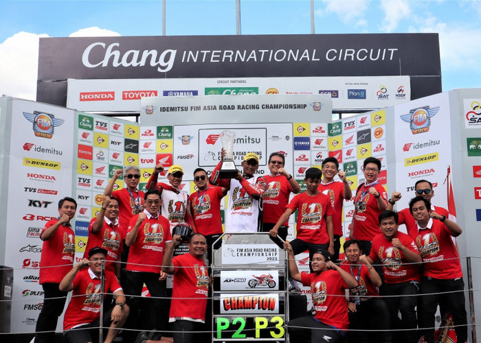 Rheza Juara AP250 Bersama CBR250RR, Pembalap Astra Honda Rajai Balap Asia