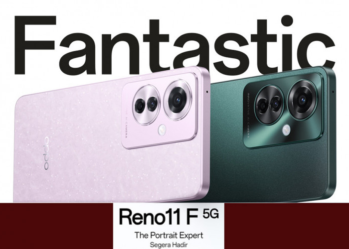 Dirilis di Indonesia OPPO Reno11 F 5G dengan Kamera Selfie 32MP dan Dibekali NFC