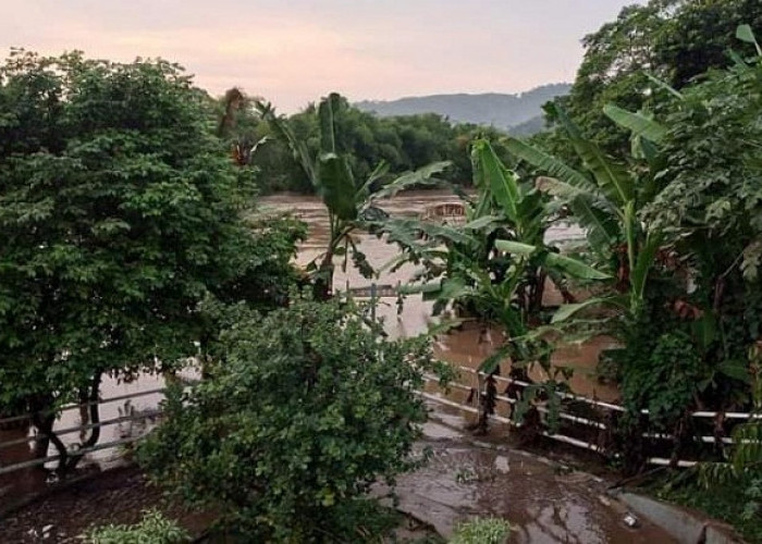 Sungai Citanduy Meluap, 58 Rumah Warga di 3 Kecamatan di Kota Banjar Tergenang Banjir 