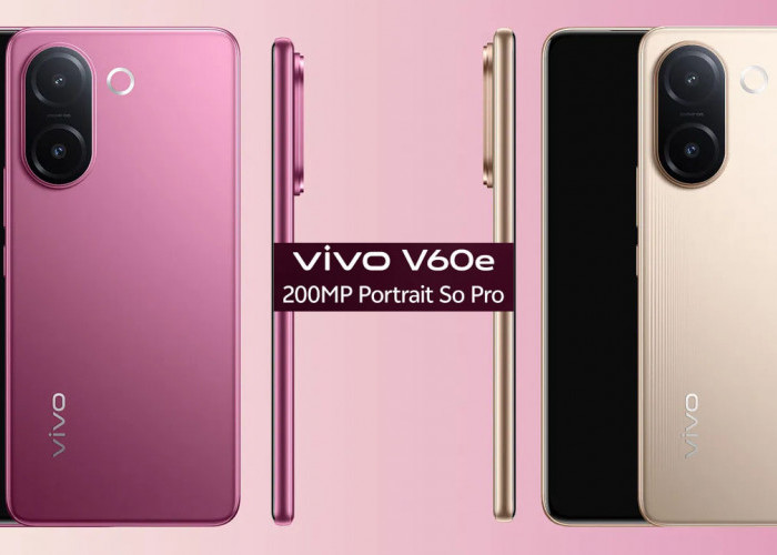 Segera Hadir Vivo V60e: Kamera 200MP, Baterai 6500 mAh dan Layar Quad-Curved 120Hz