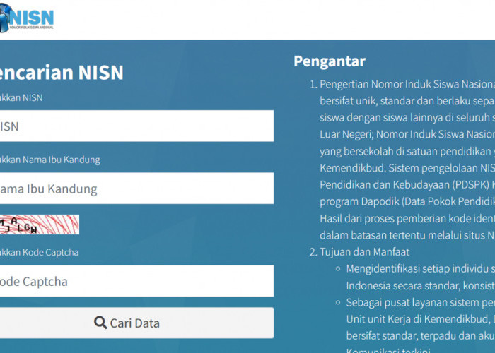 Cara Lihat NPSN dan NISN Secara Online untuk Daftar SNBP 2026, Siswa Wajib Tahu!