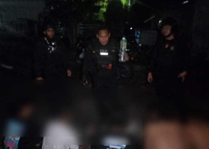 Polisi Amankan Belasan Remaja Pesta Miras di Kota Tasikmalaya saat Patroli Malam