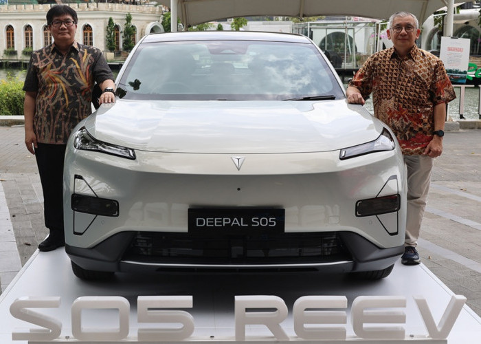 Kejutan Changan 2026, Mobil Listrik Deepal S05 REEV Resmi Tampil Perdana di Indonesia