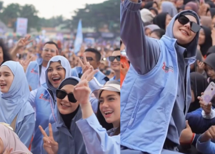 Paula Verhoeven Hadir di Kampanye Cagub Banten Andra Soni, Picu Perdebatan Publik