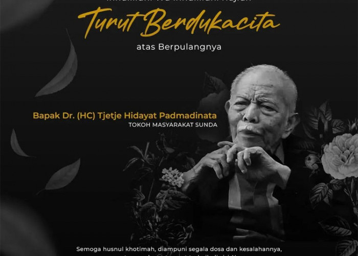 Sesepuh Sunda Tjetje Hidayat Padmadinata Wafat di Usia 89 Tahun