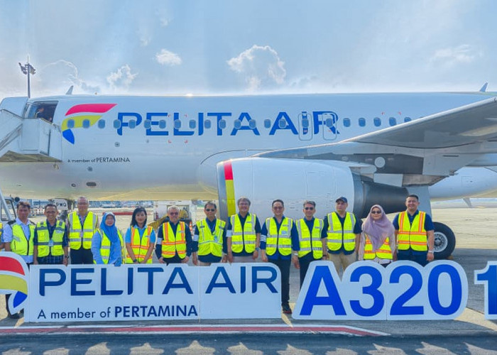 Pelita Air Datangkan Pesawat Baru Jelang Nataru, Armada Airbus A320 ke-16 Resmi Beroperasi