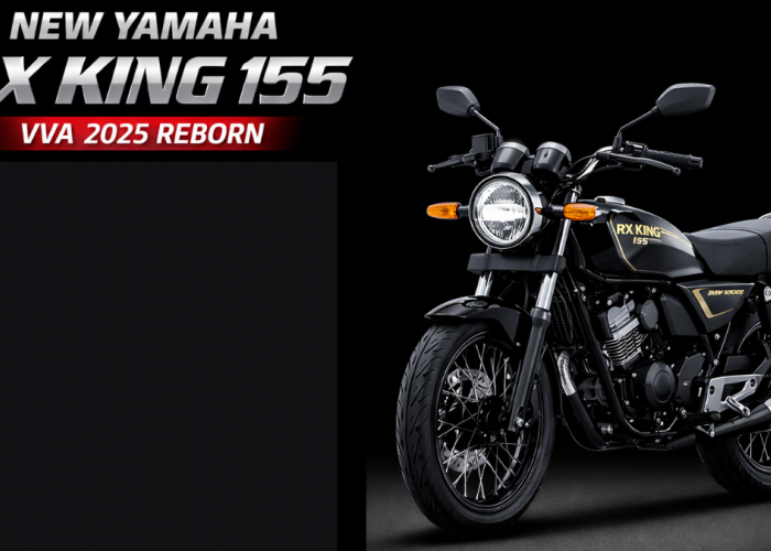 New Yamaha RX King 155 VVA 2025 Reborn dengan Desain Retro Modern Harga Rp22 Jutaan