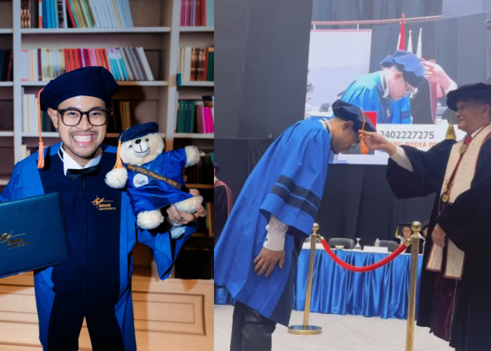 Selamat! Gilang Widhia Pramana Resmi Menyandang Gelar Magister