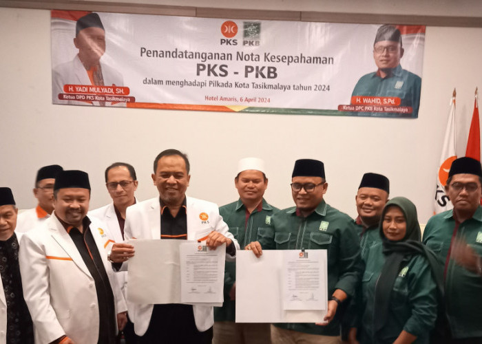 Deal! PKS dan PKB Koalisi di Pilkada 2024 Kota Tasikmalaya, Klaim 100 Ribu Suara Sudah Aman