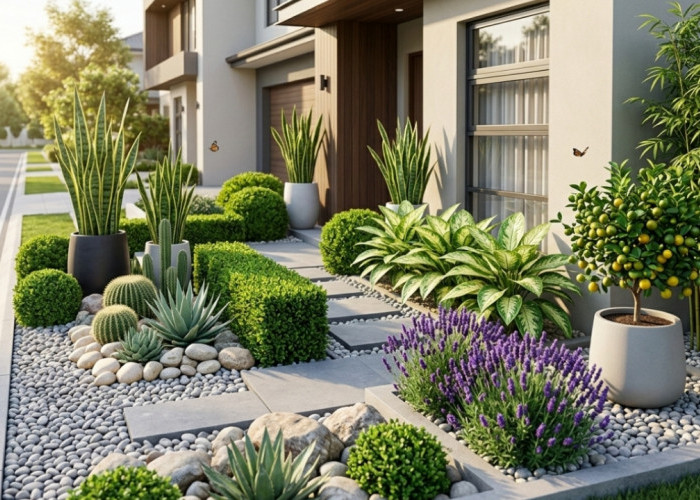 7 Tanaman Paling Cocok untuk Taman Minimalis Depan Rumah, Simpel Dirawat dan Tetap Terlihat Elegan