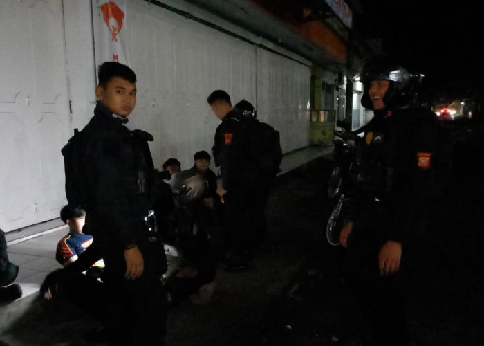 Lagi, Polisi di Kota Tasikmalaya Gagalkan Perang Sarung Puluhan Remaja