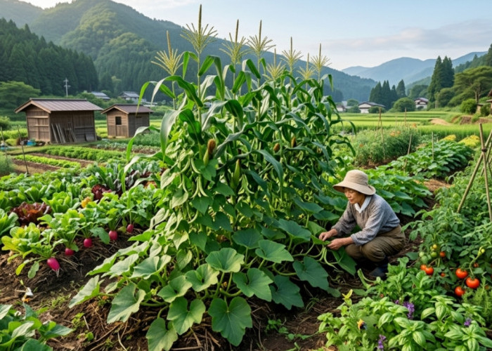 Rahasia Petani Jepang Panen 3 Kali Lebih Cepat: Cara Berkebun dengan Sistem Alami yang Efisien