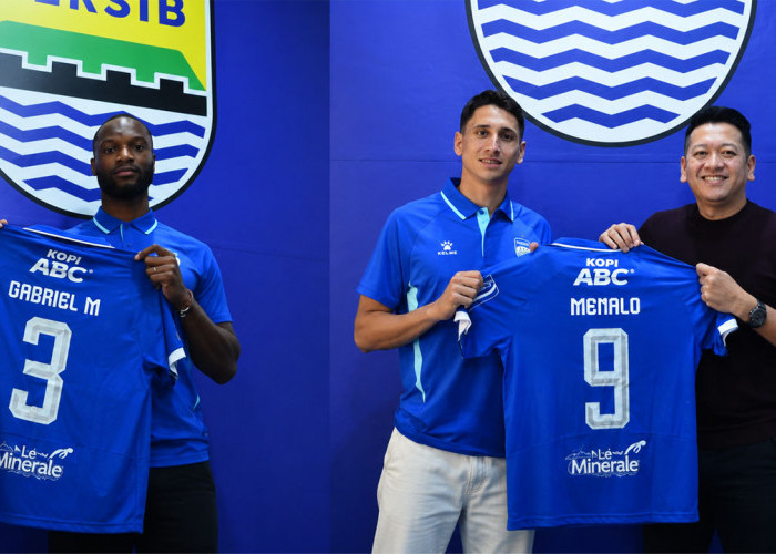 Luka Menalo Pilih Nomor 9 di Persib, Gabriel Mutombo Kenakan Nomor 3
