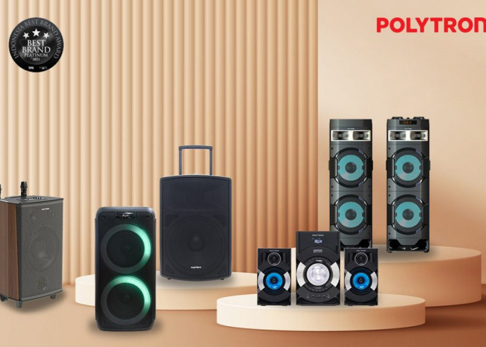 5 Speaker Polytron Rekomended, Speaker Terbaru 2024 Dilengkapi TWS