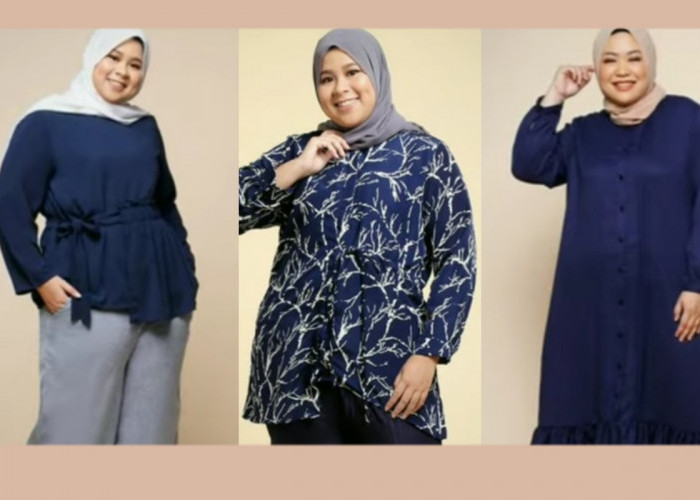 Rekomendasi Gaya Fashion Hijab yang Cocok untuk Wanita Gemuk, Tetap Fashionable di Momen Ramadhan 2024