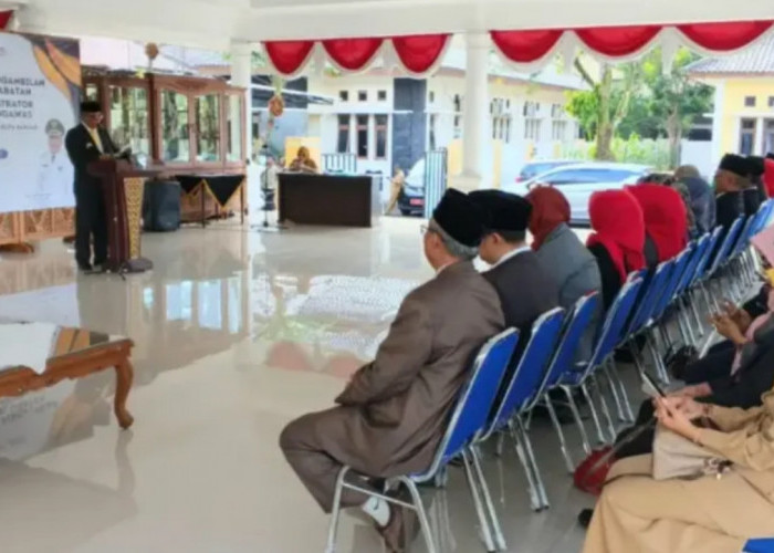 Wali Kota Banjar Lantik 11 PNS, Sudarsono Tekankan Integritas dan Pelayanan Publik Berkualitas