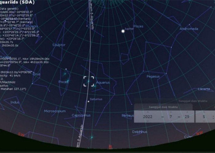 Saksikan! Hujan Meteor 29 Hingga 31 Juli 2022, Waktu Terbaik Melihatnya