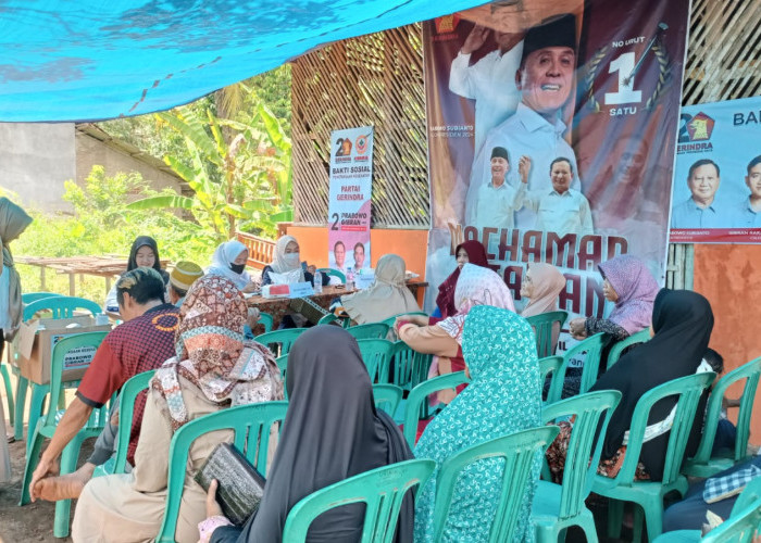 Caleg Tandem Pendukung Mochamad Iriawan alias Iwan Bule Gencarkan Baksos Kesehatan Gratis di Ciamis