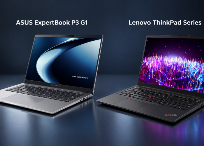 Asus ExpertBook P3 G1 vs Lenovo ThinkPad Series, Pilih Laptop Bisnis Mana?
