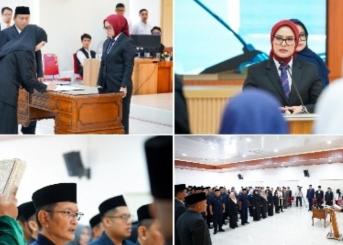 Bupati Pangandaran Lantik 112 Pejabat, Ini Komposisi Jabatan yang Diisi