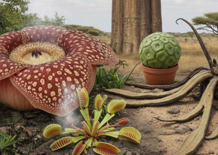 Deretan Tanaman Paling Aneh di Dunia yang Bentuknya Tak Masuk Akal, Nomor 3 Asli Indonesia