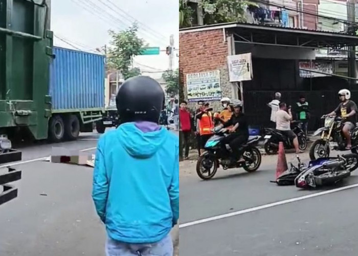 Gagal Salip Truk Tronton, Pria Tewas Tertabrak di Tasikmalaya