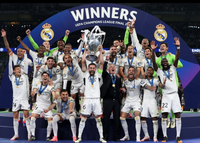 Real Madrid si Raja Eropa, Raih Trofi Liga Champions ke-15 di Wembley