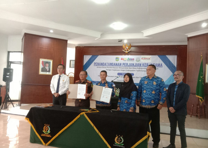 Kejaksaan Negeri Tasikmalaya Awasi Pengelolaan Dana Desa di Empat Desa