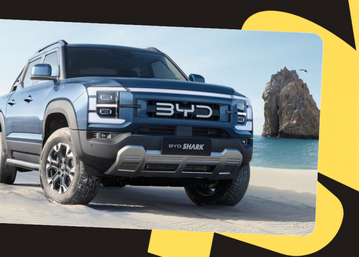 BYD Shark Resmi Meluncur, Pickup Hybrid Bertenaga 430 DK Penantang Raja Diesel