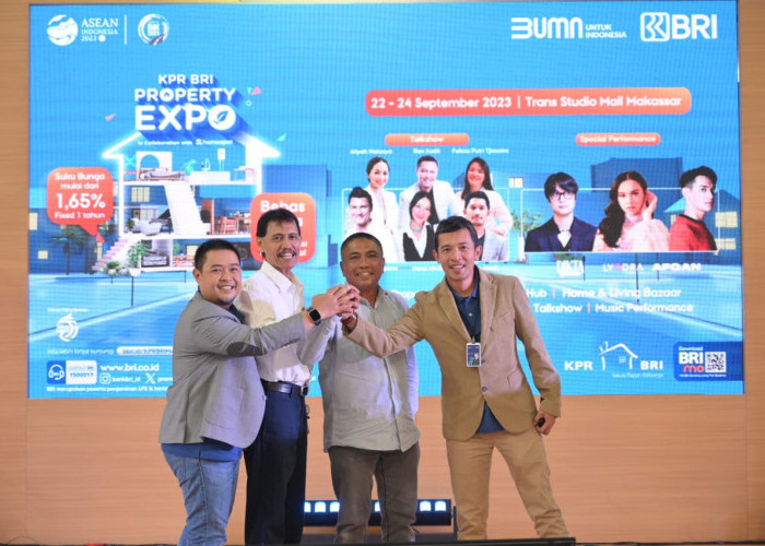 Hadir di Makassar, KPR BRI Property EXPO 2023 Tawarkan Promo Menarik dan Kemudahan