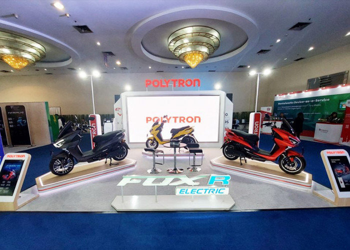 POLYTRON Fox-R Tampil dengan Baterai Canggih, Cek di INABUYER Electric Vehicle Expo 2023