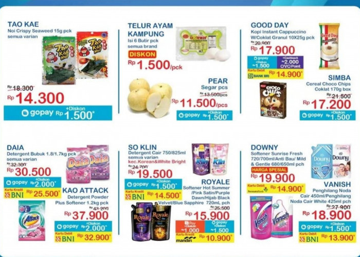 Promo JSM Indomaret Hadir Lagi, Untuk Periode 4-6 November 2022, Banyak Promo dan Diskon Loh