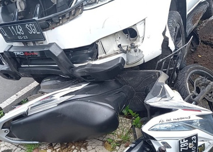 Kesaksian Pemilik Motor Vario Lolos dari Detik-Detik Tabrakan Beruntun di Jalan RE Martadinata Tasikmalaya