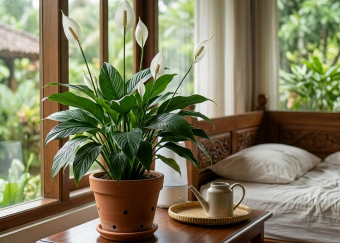 Rumah Lebih Sehat dan Tenang: Cara Sederhana Hadirkan Energi Positif Lewat Peace Lily