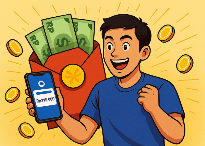 Pemenang Saldo DANA Gratis Hari Ini Lewat Fitur DANA Kaget
