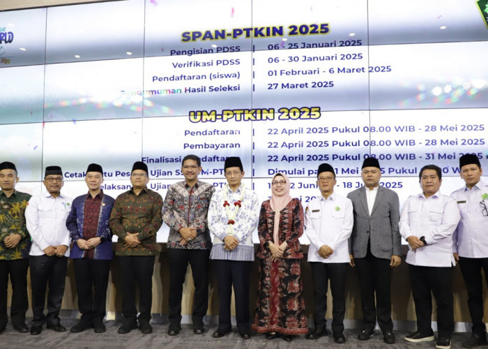 Launching Penerimaan Mahasiswa Baru 2025 untuk 58 PTKIN, Simak Jadwalnya