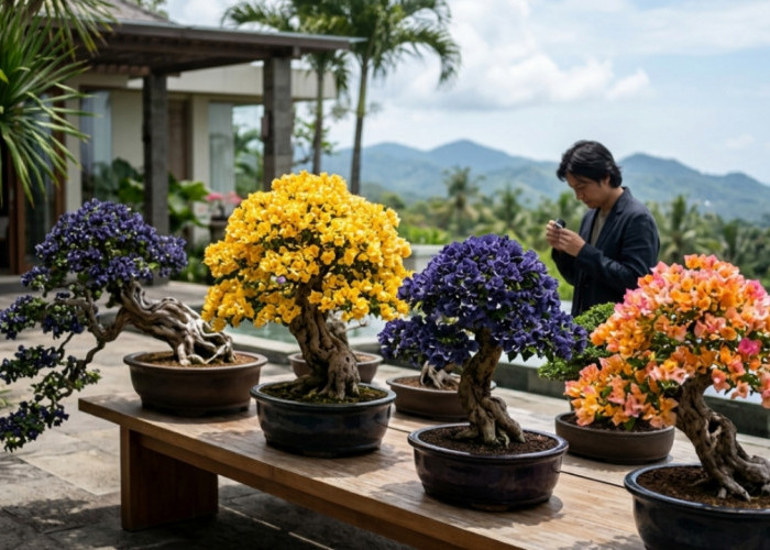 Bougenville Naik Kelas! Dari Tanaman Pinggir Jalan Jadi Aset Koleksi Bernilai Tinggi