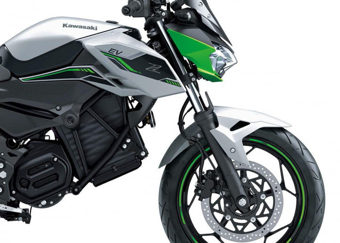 MANTAP! Motor Listrik Ninja Z E-1 Kawasaki Dilengkapi Teknologi E-Boost dan Mode Mundur
