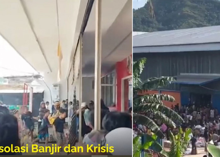 Korban Banjir Jarah Minimarket dan Gudang Bulog Sibolga, Warga Putus Asa Cari Pangan
