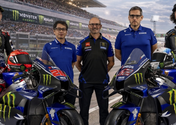 Yamaha Secara Resmi Memperkenalkan YZR-M1 Terbaru dengan Konfigurasi V4 Untuk Menghadapi Musim MotoGP 2026