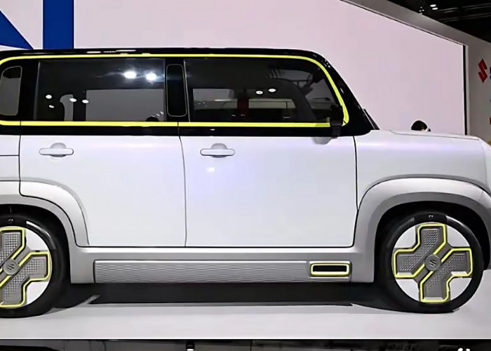 Suzuki eWX Jadi Suksesor Elektrik Karimun Kotak? Desain Boxy-nya Bikin Penasaran