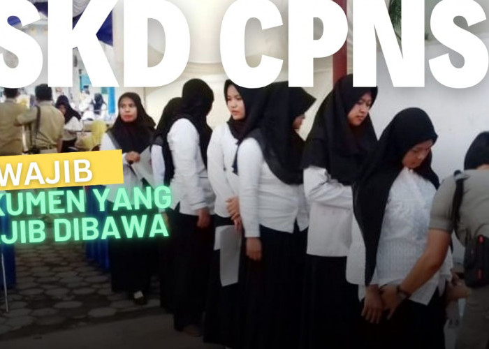 Perhatikan! Jadwal Pelaksanaan SKD CPNS, Berikut Ini Dokumen dan Barang yang Wajib Dibawa SKD CPNS 2024