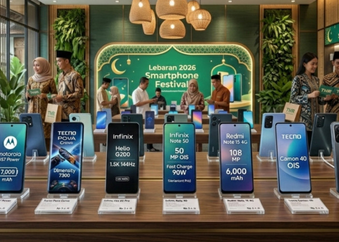 THR Siap Cair! Ini 11 Rekomendasi HP 2 Jutaan Terbaik untuk Lebaran 2026 dengan Spek Kencang dan Layar Mulus